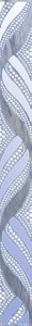 Нефрит Реноме 5х50см бордюр настенный темно - голубой 