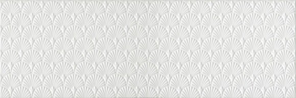 Kerama Marazzi 12154R Гарса структура белый матовый обрезной 25х75 керамическая плитка