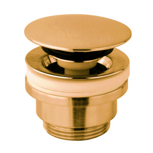 Paffoni Tweet Round ZSCA050HGSP донный клапан для раковины медовое золото брашированное