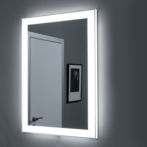 Dreja зеркало Kvadro 80x85 см LED-подсветка, бесконтактный выключатель 77.9012W