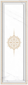 Декор настенный (246х740х10) Antares орнамент DWU12ANS80R (ALMA CERAMICA) 6шт/уп. Россия