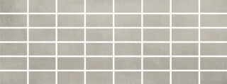 MM15112 Пикарди серый мозаичный 15*40 керамический декор
