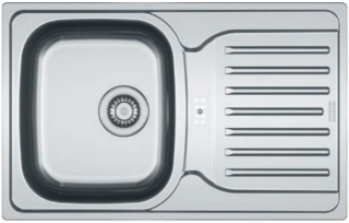 Franke Polar PXN 614-78 кухонная мойка нержавеющая сталь матовая 78 x 49 см