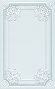 Kerama Marazzi Петергоф STG/B560/6305 25х40 декор настенный голубой матовый