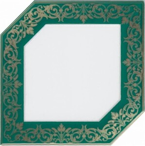 HGD/D250/18000 Клемансо зеленый 15*15 керамический декор