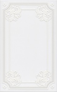 Kerama Marazzi Петергоф STG/A560/6304 25х40 декор настенный белый матовый