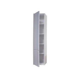 Roca Laks шкаф-колонна левосторонний белый подвесной 37 см
