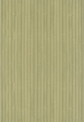 Уралкерамика Бамбук 25х36 см плитка настенная зеленая