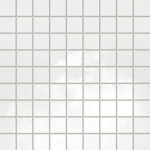 Tubadzin Majolika Mosaic 30x30 мозаика настенная белая