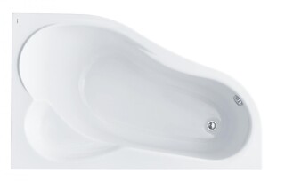 Santek Ибица XL 160*100 R ванна акриловая асимметричная 1.WH11.2.037