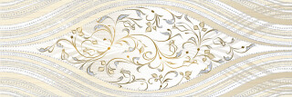 Декор настенный (200х600х8) Sezal волна орнамент DWU11SZL024 (ALMA CERAMICA) 10шт/уп. Россия