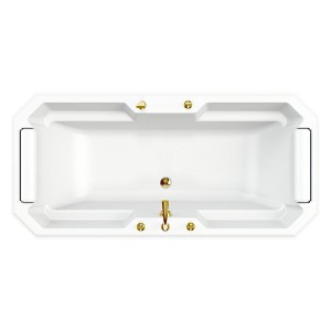 Fra Grande Фернандо Gold 190*90 ванна акриловая прямоугольная