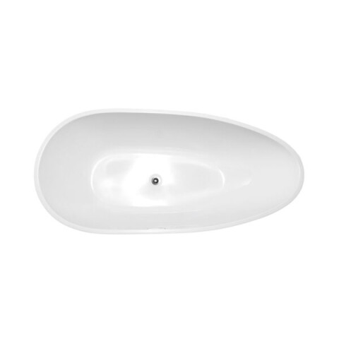Vincea VBT-422-1700 ванна акриловая овальная 170 см белая