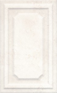 Kerama Marazzi Лаурито 25х40 см плитка настенная белая панель матовая 6277
