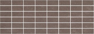 MM15111 Орсэ коричневый мозаичный 15*40 керамический декор