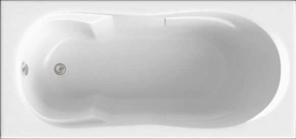 BAS Ахин 170 80 см ванна акриловая прямоугольная В 00005