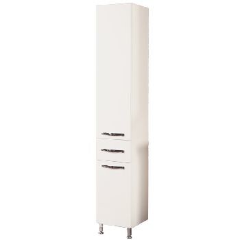 Шкаф-колонна Акватон Ария напольная белая 200 см