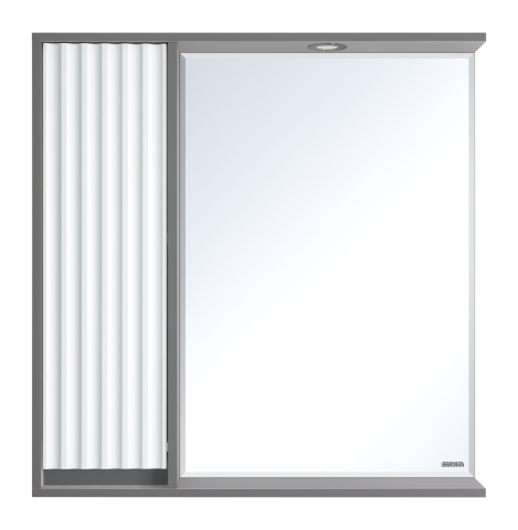 Misty Balaton зеркальный шкаф 80 см левый BAL-04080-01-01Л