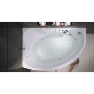 Aquanet Jamaica 160*100 ванная акриловая асимметричная L