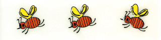 Сокол Солнечный круг 5х20см бордюр настенный пчелки