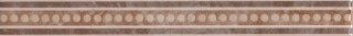 Kerama Marazzi Вилла Флоридиана 30х3 см бордюр настенный коричневый