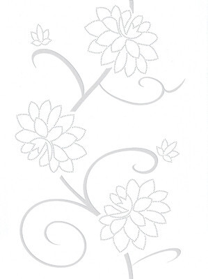 Сокол Куршевель 33х44 см плитка настенная цветок