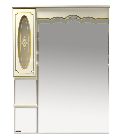 Misty Монако зеркальный шкаф левый 90 см Л-Мнк02090-033Л