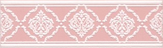 Kerama Marazzi Петергоф STG/C562/6306 25х8 см бордюр настенный розовый матовый