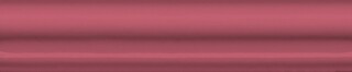 BLD039 Багет Клемансо розовый 15*3 керамический бордюр