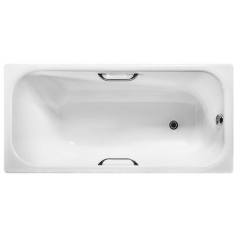 Wotte Start 150*70 ванна чугунная прямоугольная c отверстиями для ручек
