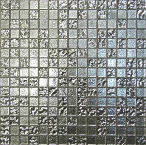 Bonaparte Shik gold - 3 32х32 см мозайка стеклянная серая