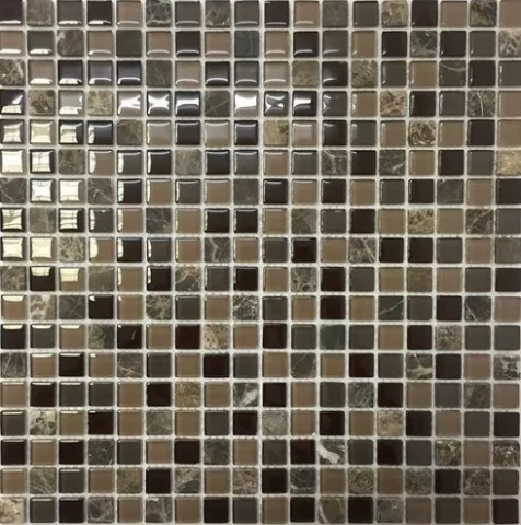 NS Mosaic Exclusive мозаика стекло, камень 30,5х30,5 см S-855