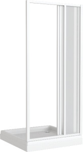 BAS Сантра 100 см душевые двери пластик