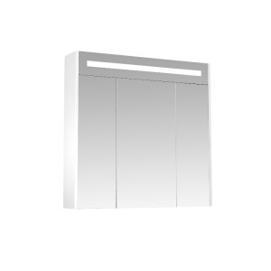 Triton Диана 80 зеркальный шкаф с подсветкой 3 двери